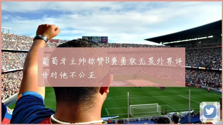 葡萄牙主帅称赞B费勇敢无畏外界评价对他不公正