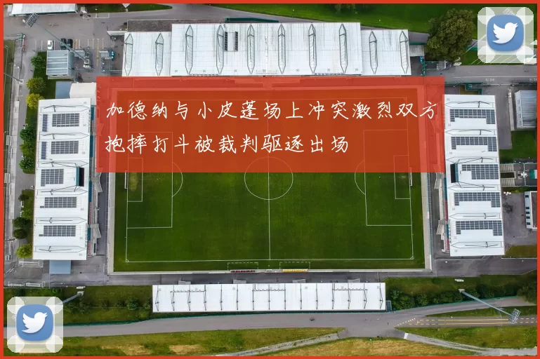 加德纳与小皮蓬场上冲突激烈双方抱摔打斗被裁判驱逐出场